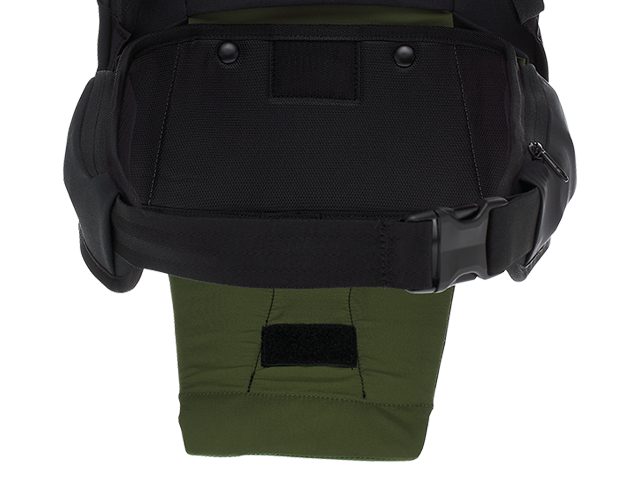 Ergon backpack BC Urban with removable hip belt.