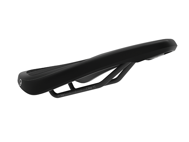 The Ergon SM Downhill Comp is adapted to the angled orientation of a downhill saddle