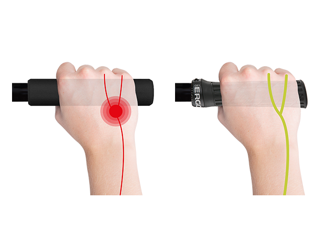 GE1 Evo relieves ulnar nerve and prevents pain.