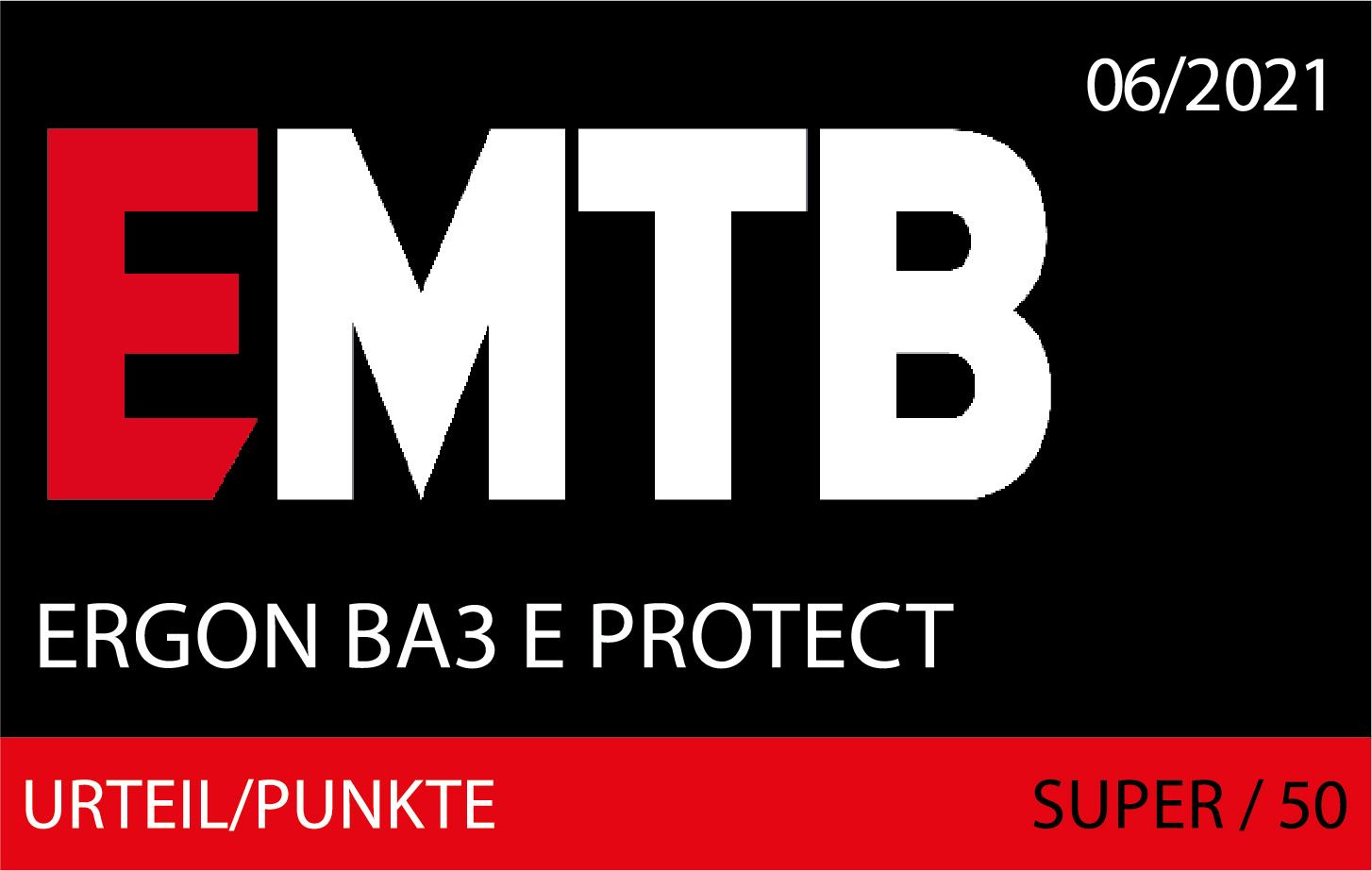 EMTB 06/2021 Ergon BA3 E Protect; Verdict/Points: Excellent/50